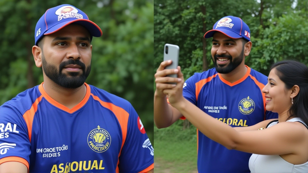 Rohit Sharma's Patience Goes Viral After Fan's Phone Dies Mid-Selfie