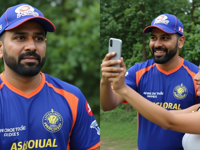 Rohit Sharma's Patience Goes Viral After Fan's Phone Dies Mid-Selfie