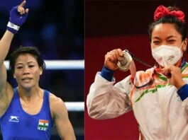 Former Sports Minister and incumbent Minister of Law and Justice Kiren Rijiju led a collection of encouraging messages on social media for boxing legend Mary Kom