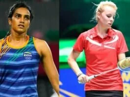 India's star badminton participant PV Sindhu confronted her hardest check as far as she took on Mia Blichfeldt of Denmark within the Round of 16 in girls's singles occasion.