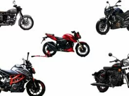 Check out the top 5 bikes in India under ₹2 lakh