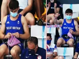 When the world noticed images and movies of British champion swimmer Tom Daley knitting by the poolside through the Tokyo 2020 Olympics,