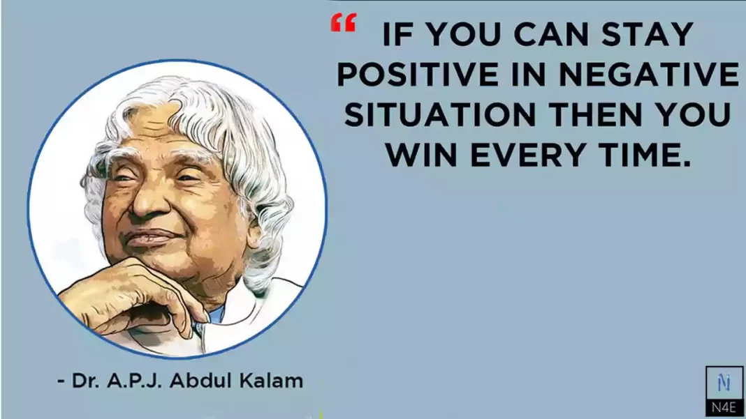 A P J Abdul Kalam, the missile man of India and former president of India, stays an inspiration for many individuals