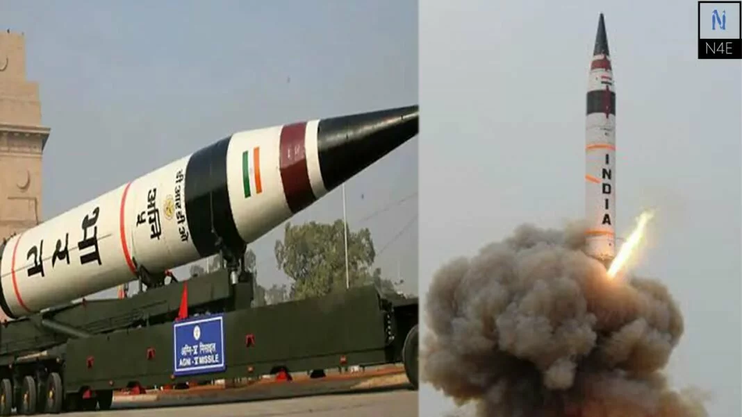 In a serious enhance to its army may, India on Wednesday efficiently test-fired surface-to-surface ballistic missile Agni-5 that may