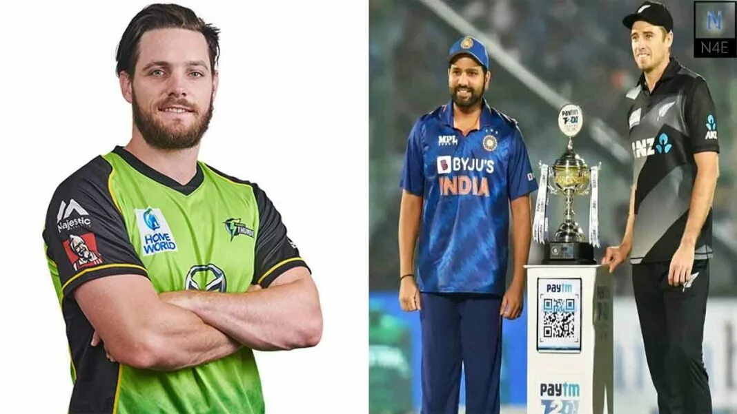 New Zealand cricketer Mitchell McClenaghan weighed in on the continuing India vs New Zealand T20I collection