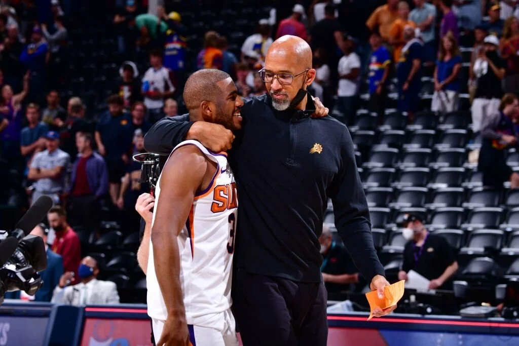 Mikal Bridges and Deandre Ayton have been all smiles on the postgame podium, reminiscing a couple of four-year turnaround for the Phoenix Suns