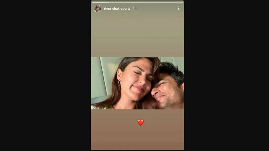 Rhea Chakraborty Remembers Sushant His Birth Anniversary