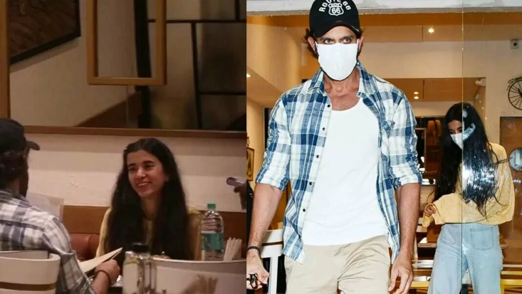 Hrithik Roshan and Saba Azad dined out together on Friday night